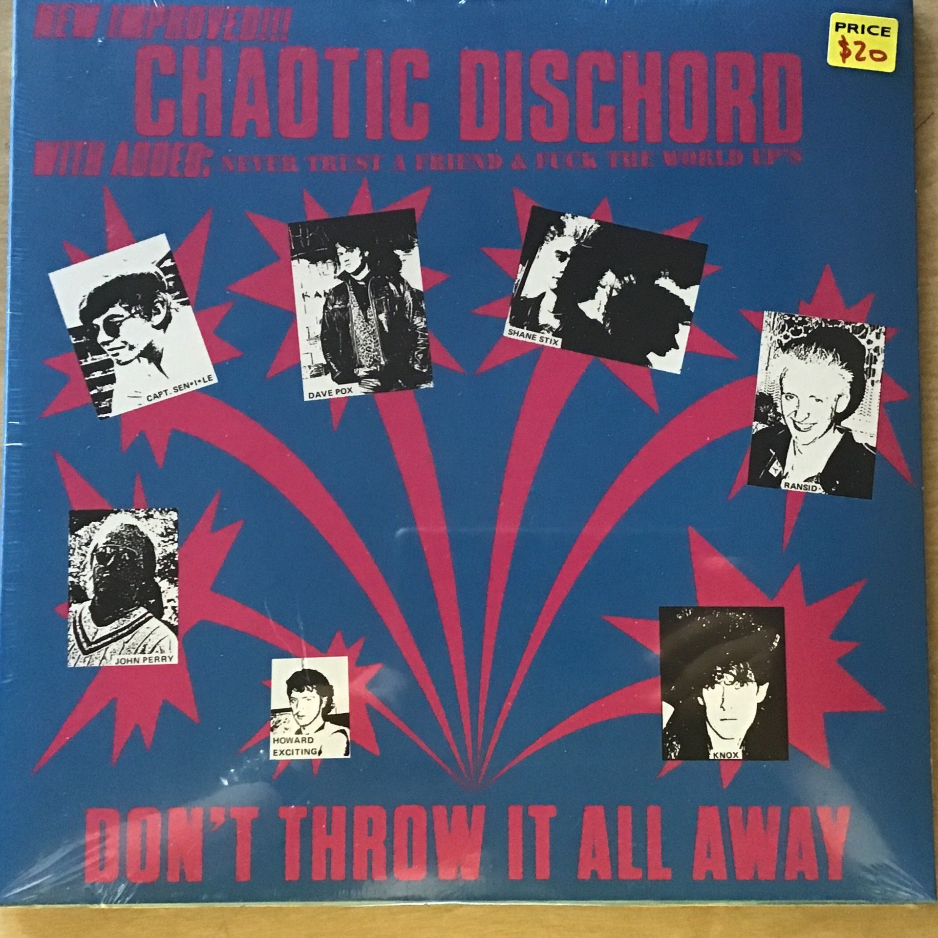 Chaotic Dischord - Don’t Throw It All Away - 12”